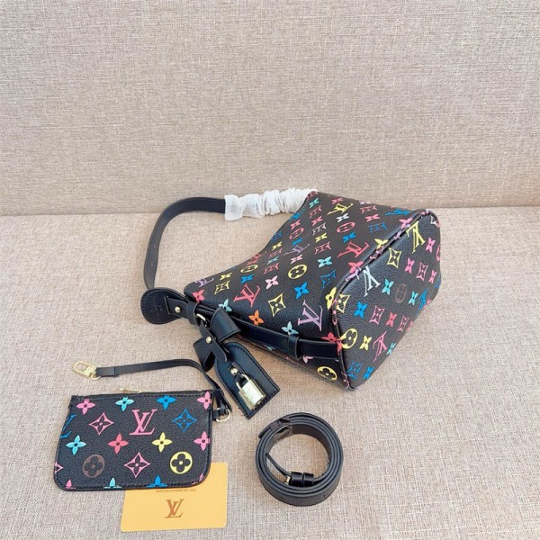 Lv ルイヴィトンハイブランド手提げバッグ 3点セット ブランドショルダーバッグ女性ブランドハンドバッグブランド手提げカバン大容量