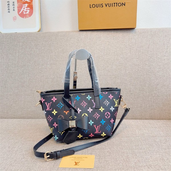 Lv ルイヴィトンハイブランド手提げバッグ 3点セット ブランドショルダーバッグ女性ブランドハンドバッグブランド手提げカバン大容量