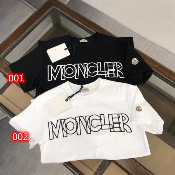 ブランド モンクレール Tシャツ 定番 ファション 丸首 moncler 半袖シャツ メンスTシャツ トレーニングシャツ ゆったり 高品質 大人っぽい おしゃれ 綿シャツ 肌触り優しい 通気性 S~5XL