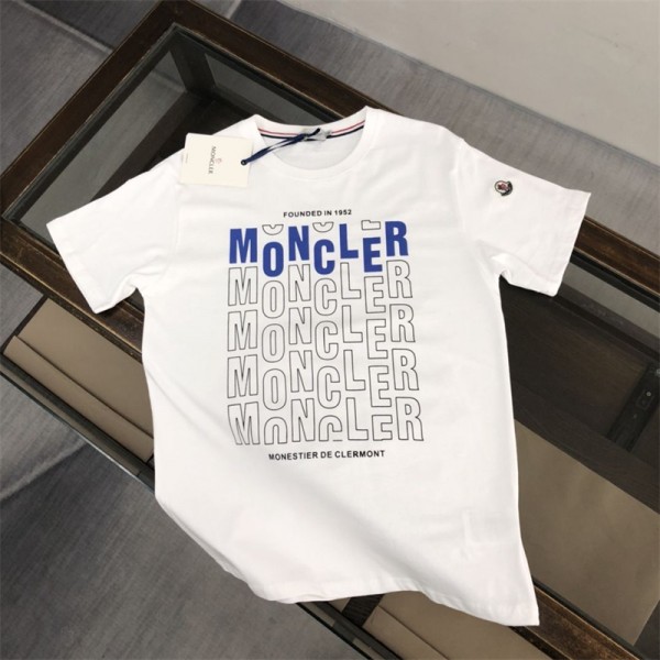 モンクレール Monclerｔシャツ ロゴ 経典 カジュアル 男女通用
