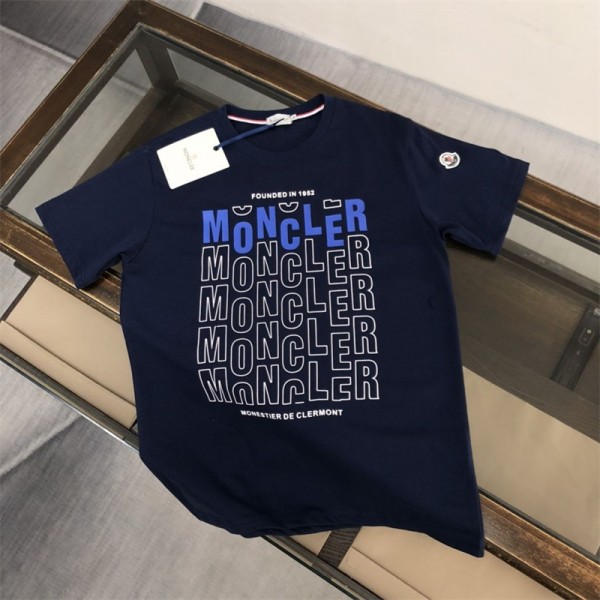 モンクレール Monclerｔシャツ ロゴ 経典 カジュアル 男女通用