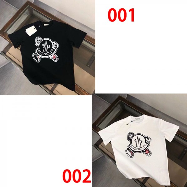 Moncler モンクレールブランドtシャツ高品質韓国 パチモン tシャツブランド 服 コピー 激安屋20代 30代40代tシャツ 激安パロディM - 4XL