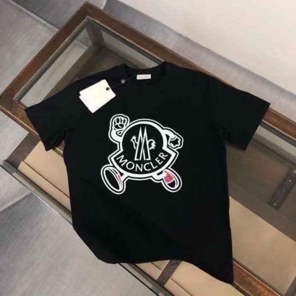 Moncler モンクレールブランドtシャツ高品質韓国 パチモン tシャツブランド 服 コピー 激安屋20代 30代40代tシャツ 激安パロディM - 4XL
