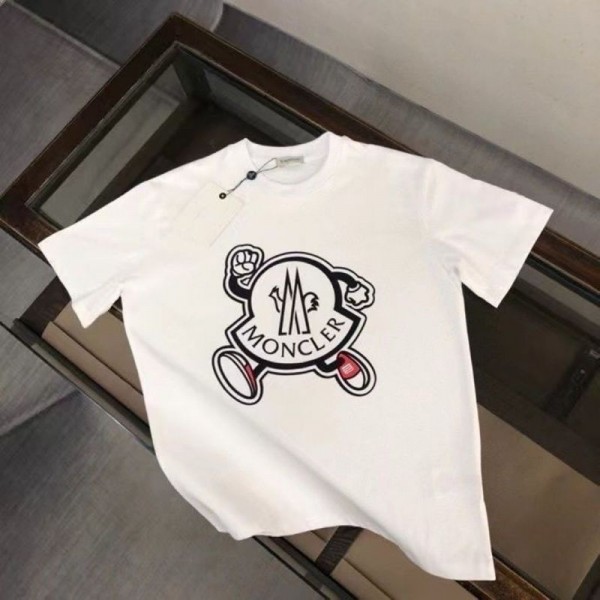 Moncler モンクレールブランドtシャツ高品質韓国 パチモン tシャツブランド 服 コピー 激安屋20代 30代40代tシャツ 激安パロディM - 4XL