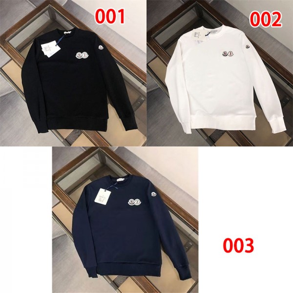 Moncler モンクレールスウェットハイブランド秋冬オーバーサイズパーカーブランド 裏起毛 レディースメンズプルオーバー S - 3XL ブランドメンズ 服 コピー