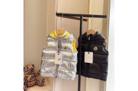 モンクレール子供ダウンジャケット バーバリーリバーシブルーマフラー 激安