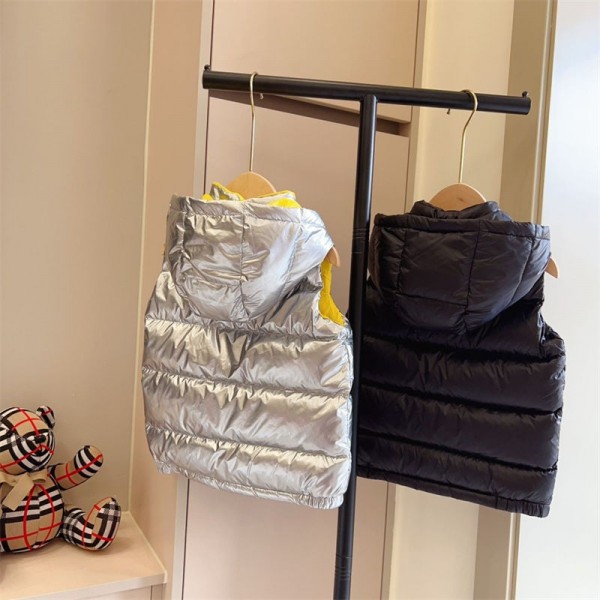 Moncler モンクレール ブランド 子供中綿ジャケット キッズ服 ボーイズ 中綿ベスト ダウンジャケット 冬ウェア ダウンベスト 暖かい 100 - 160cm