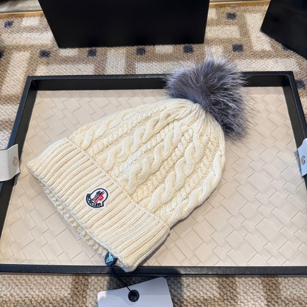 Moncler モンクレールハイブランドニット帽 ポンポン レディース 帽子 メンズ 秋冬 スキー スノボ 防寒 ニットキャップ ボンボン ニット帽 かわいい 着心地よい