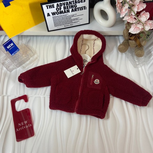 Moncler モンクレールブランド ベビー服 コート キッズ 男の子 ボア ジャケット 子供服 防寒 ジャケット 冬服 子供 90¬170cm アウター ボーイズ 幼児 赤ちゃん 厚手 通学 通園 もこもこ 幼稚園