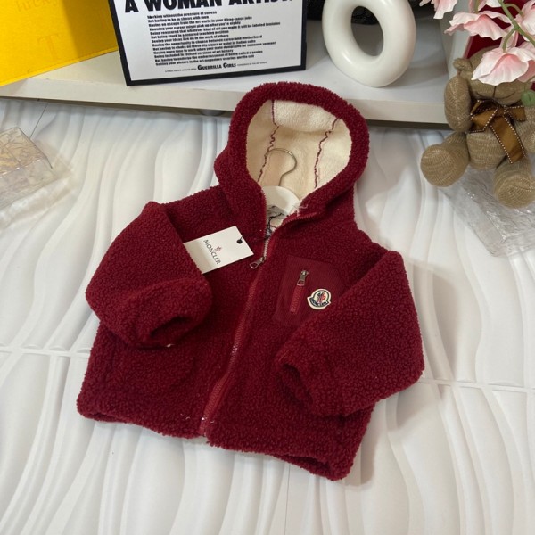 Moncler モンクレールブランド ベビー服 コート キッズ 男の子 ボア ジャケット 子供服 防寒 ジャケット 冬服 子供 90¬170cm アウター ボーイズ 幼児 赤ちゃん 厚手 通学 通園 もこもこ 幼稚園