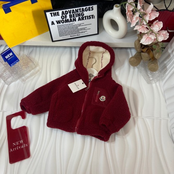 Moncler モンクレールブランド ベビー服 コート キッズ 男の子 ボア ジャケット 子供服 防寒 ジャケット 冬服 子供 90¬170cm アウター ボーイズ 幼児 赤ちゃん 厚手 通学 通園 もこもこ 幼稚園