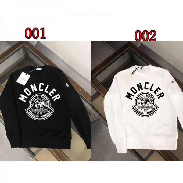 Moncler モンクレールパーカー ハイブランドスウェット レディース メンズ 裏起毛 プルオーバー ブランドトレーナー 秋冬服 パーカー スウェット 偽物 男女兼用 M-5XL