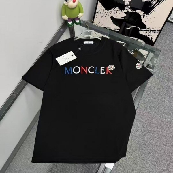 Moncler モンクレール韓国 パチモン tシャツTシャツカットソーペアカップル20代 30代40代tシャツ 激安パロディtシャツ ユニセック ブランドS-5XL
