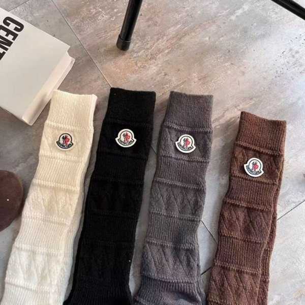 Moncler モンクレールハイブランド ソックス 綿製レディース向け 靴下 かわいいブランド ストッキング 大人気ブランドソックス 男女兼用 ファッション
