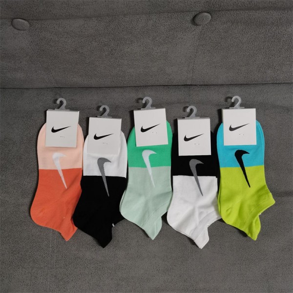 Nike ナイキレディース向け 靴下 かわいい浅口ソックス 女の子好き 韓国上質な コットン ソックス くつしたブランドソックス 男女兼用 ファッション