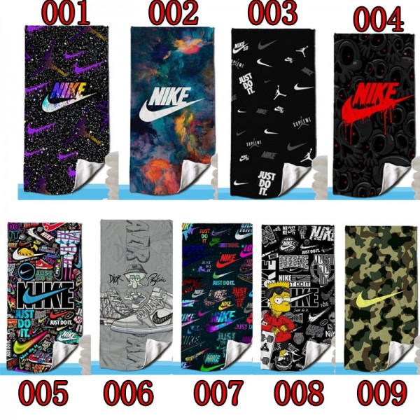 Nike ナイキブランドスポーツタオル メンズ人気 ビーチタオル 軽量 ブランド 速乾タオル 男女兼用 軽量タオルブランド 人気 女性