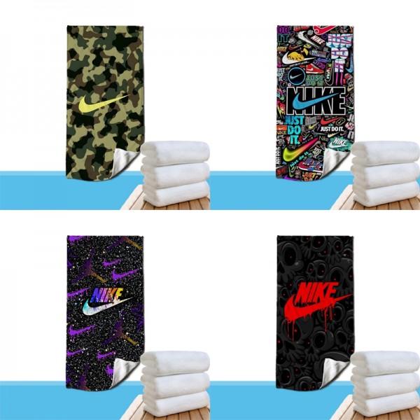 Nike ナイキブランドスポーツタオル メンズ人気 ビーチタオル 軽量 ブランド 速乾タオル 男女兼用 軽量タオルブランド 人気 女性