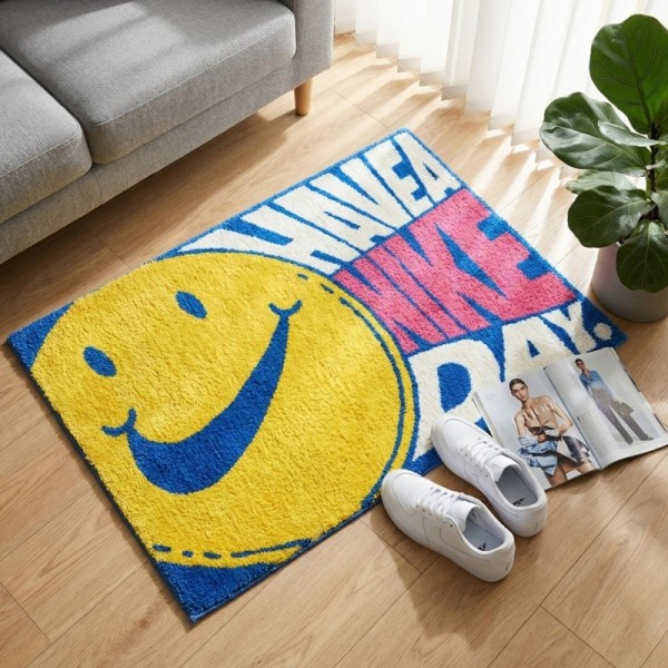 Nike ナイキブランド 泥落としマット カーペットブランドトイレマット 水切り 部屋マット カーペット 消音 抗菌ハイブランド