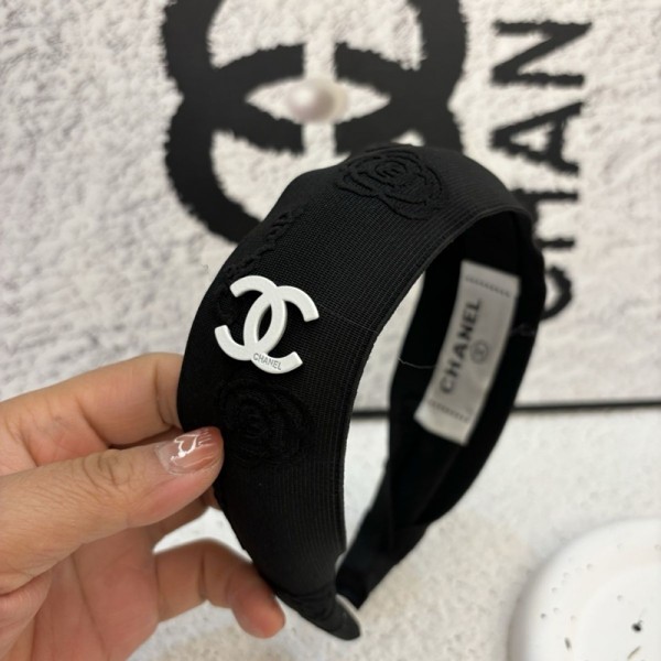Chanel シャネルハイブランドヘアアクセサリーターバン風 ワイド カチューシャ シンプル ナチュラル 幅広 ヘア飾り ヘアアクセサリー 気質 かわいい 韓国