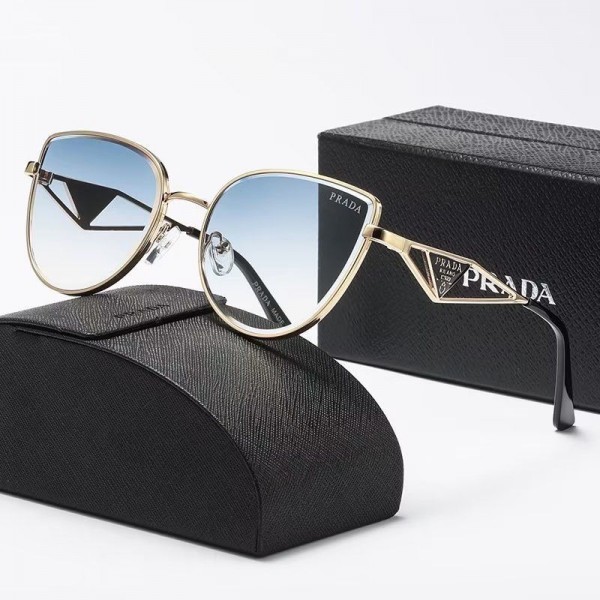 Prada プラダ男女 おしゃれ サングラス激安 小顔ハイブランド サングラス 20代 30代 40代 レディース メンズ紫外線カット 偏光サングラス メガネメンズ レディースサングラスブランド 安い