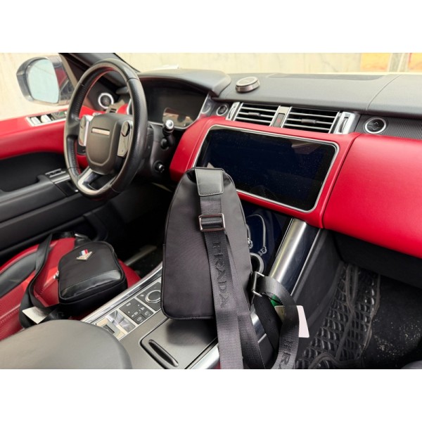 Prada プラダブランドボディバック メンズ 斜めがけバック 大容量 ショルダーバック 防水 ワンショルダーバック クロスボディバック メンズバック 多機能 17*28cm