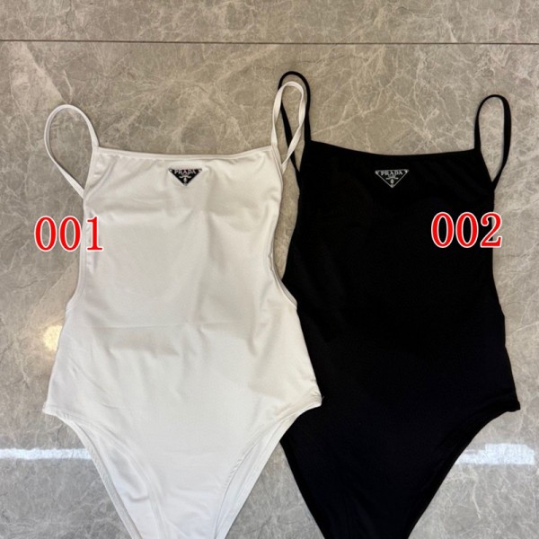 Prada プラダハイブランド水着 レディース ビキニワンピース 体型カバー スイムウェア S-L スイミング服 水泳 温泉 競泳 旅行 セクシー水着 大きいサイズ プール ソフト肌触り 伸縮性 女性