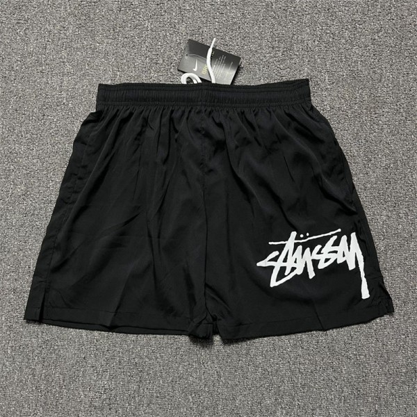 ブランド ステューシーハーフパンツ メンズ スポーツ STUSSY ショートパンツ 速乾 通気 短パン トレーニングショーツ 半スボン ジップアップポケット M - 3XL