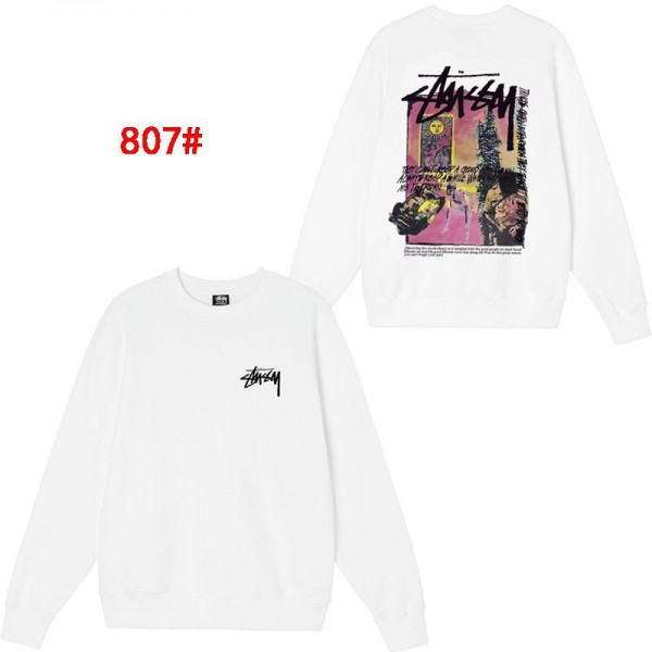 Stussy ステューシーハイブランドプルオーバーパーカー偽物スウェットハイブランド秋冬オーバーサイズパーカーブランドハイブランド秋冬服パーカー M - 3XL