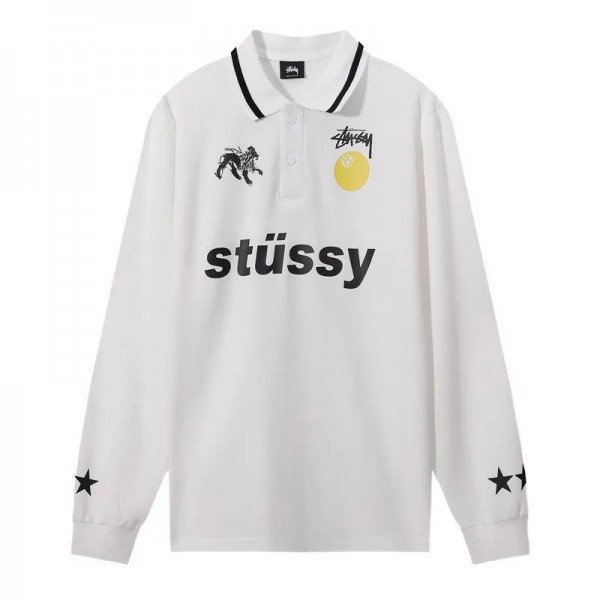 Stussy ステューシーハイブランド長袖tシャツ偽物レディースメンズ S-XL ブランド流行りtシャツオーバーサイズTシャツカットソーペアカップル大人の上質Tシャツ