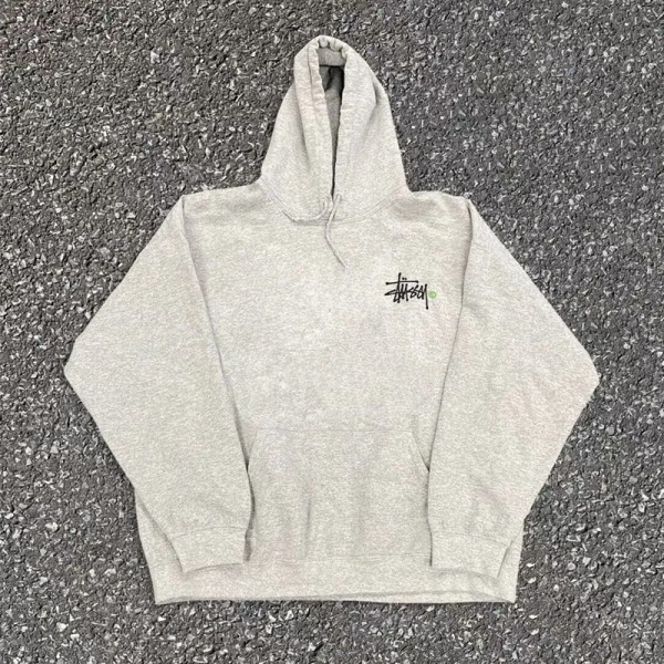 Stussy ステューシーブランド親子パーカー コピーブランドキッズスウェット上着ゆったりメンズ 服 コピー 裏起毛トレーナースウェットパーカー90-160cm M-2XL