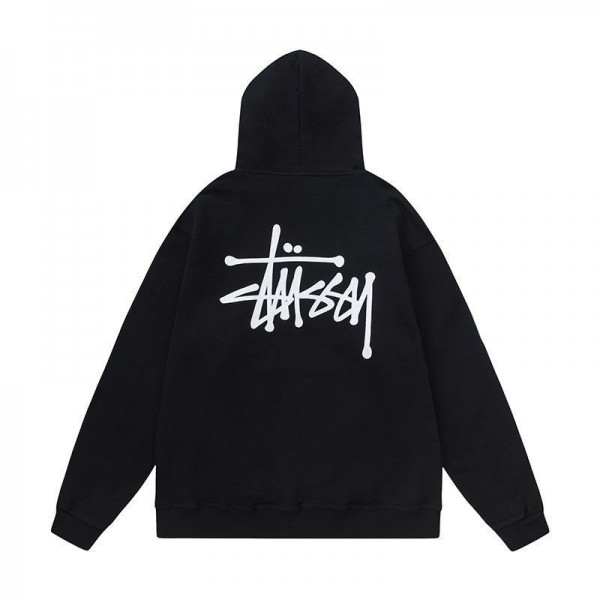Stussy ステューシーハイブランドパーカー 秋服 メンズ 長袖 大きいサイズ ゆったり シンプル オシャレ S-XL おしゃれ  フード付き 春秋冬 服 アウトドア カジュアル ポケット付き プルオーバー シャツ