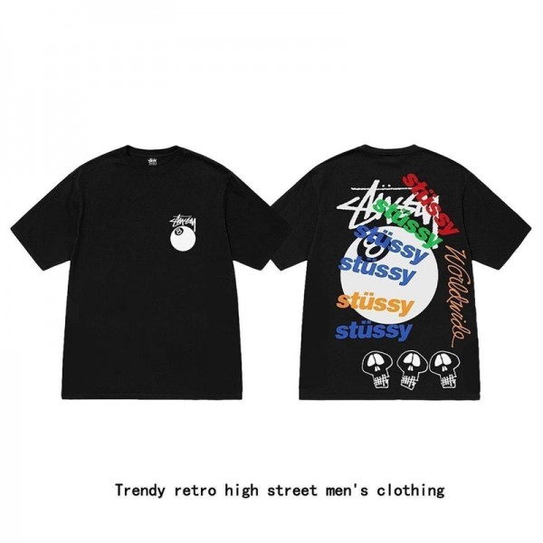 Stussy ステューシーブランドtシャツカットソー コピー ブランド半袖tシャツ S-3XL ハイブランド半袖tシャツ 男女兼用 韓国 パチモン tシャツ