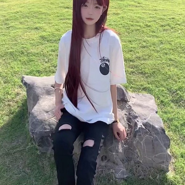 Stussy ステューシーブランドtシャツカットソー コピー ブランド半袖tシャツ S-3XL ハイブランド半袖tシャツ 男女兼用 韓国 パチモン tシャツ