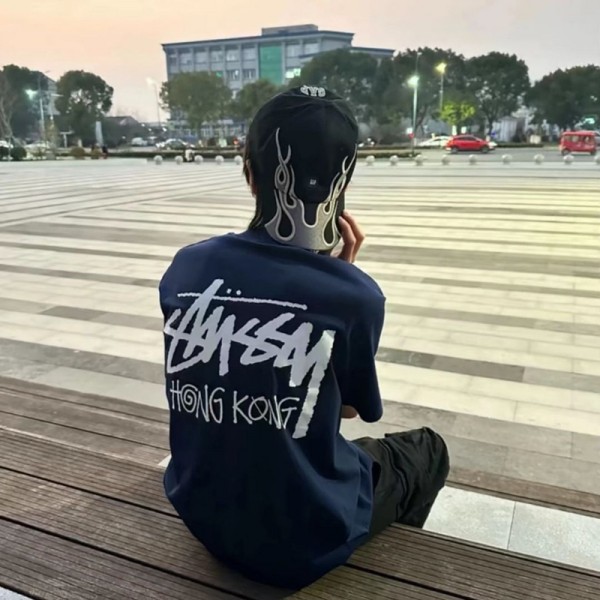 Stussy ステューシーキッズ服 夏tシャツブランドかわいいブランド子供tシャツ高品質ブランド 服 コピー 激安屋tシャツ ユニセック ブランド120-170