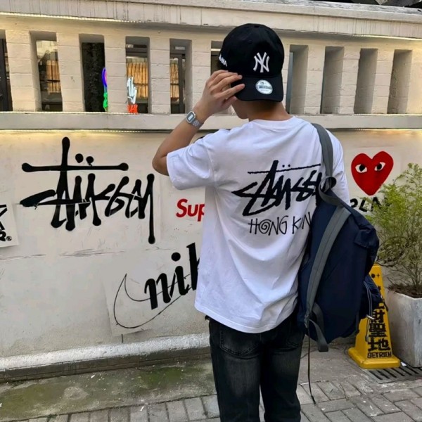 Stussy ステューシーキッズ服 夏tシャツブランドかわいいブランド子供tシャツ高品質ブランド 服 コピー 激安屋tシャツ ユニセック ブランド120-170