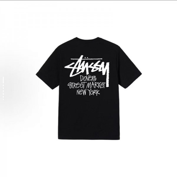 Stussy ステューシーブランド子供tシャツカットソー コピーハイブランドキッズtシャツ偽物レディースメンズブランド半袖tシャツオーバーサイズ Tシャツ110-170CM