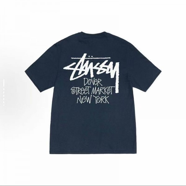 Stussy ステューシーブランド子供tシャツカットソー コピーハイブランドキッズtシャツ偽物レディースメンズブランド半袖tシャツオーバーサイズ Tシャツ110-170CM
