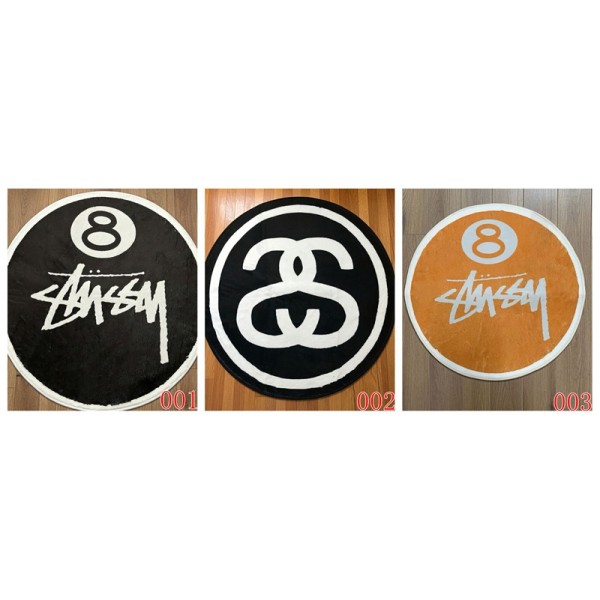 Stussy ステューシー大幅応接間ラグ 洗えるハイブランド室内マット滑り止めブランドトイレマット 水切りブランド シャワーマット吸水