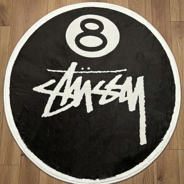 Stussy ステューシー大幅応接間ラグ 洗えるハイブランド室内マット滑り止めブランドトイレマット 水切りブランド シャワーマット吸水