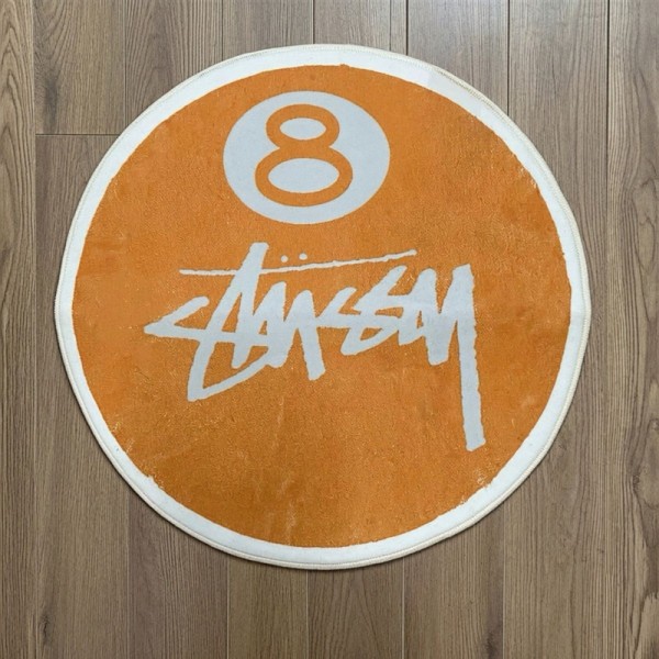 Stussy ステューシー大幅応接間ラグ 洗えるハイブランド室内マット滑り止めブランドトイレマット 水切りブランド シャワーマット吸水