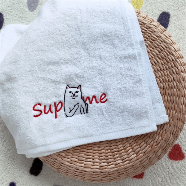 Supreme シュプリーム ハイブランド多用途タオルブランド速乾タオル男女兼用ブランドヘアドライタオル ハンドタオル 耐洗濯ハイブランド タオル ギフト