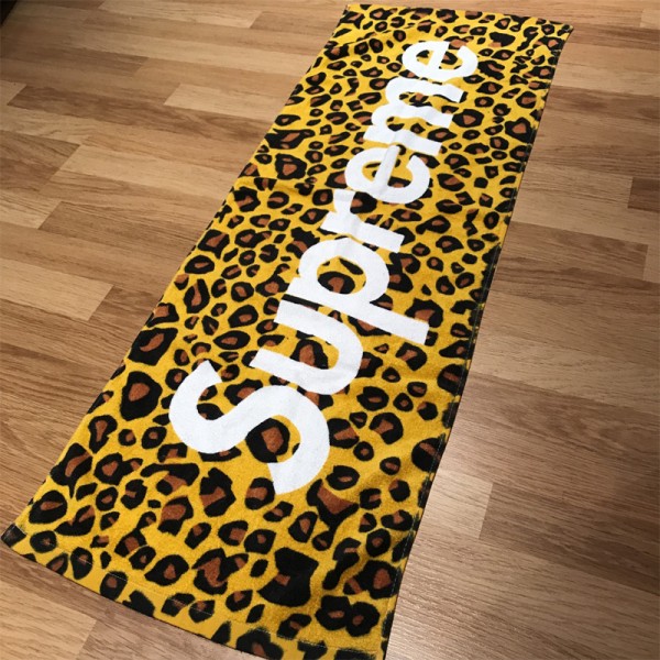 Supreme シュプリームメンズフェイスタオル 運動タオルハイブランドシャワータオル 大幅 吸水タオルハイブランド タオル ギフトタオルブランド 人気 女性