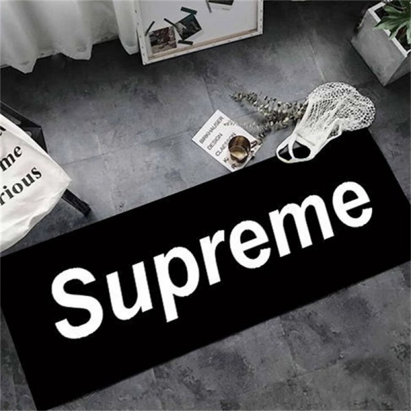 Supreme シュプリーム大幅応接間ラグ 洗えるブランドトイレマット 水切り絨毯 じゅうたん マット ラグカーペットハイブランド