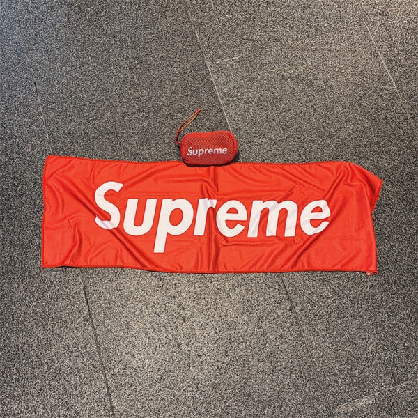 Supreme シュプリームビーチバスタオル 激安ブランド速乾タオル男女兼用メンズフェイスタオル 運動タオルブランドヘアドライタオル ハンドタオル 耐洗濯