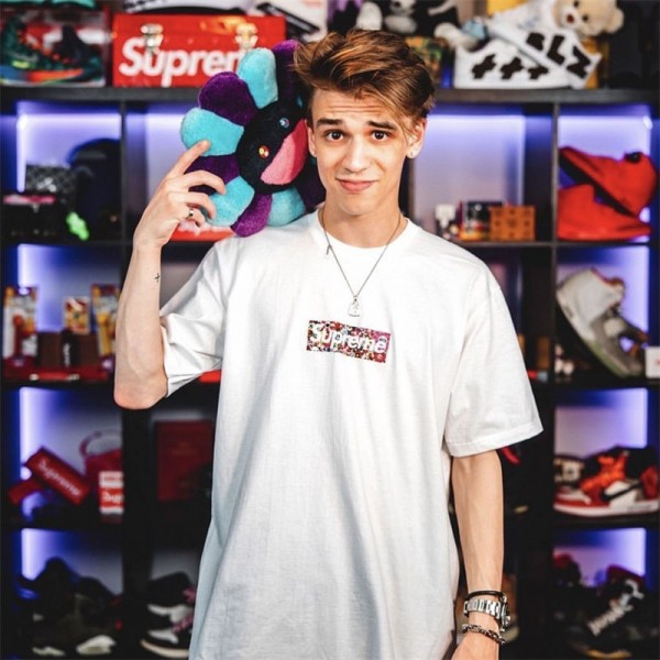 Supreme シュプリームハイブランド半袖tシャツ男女兼用ブランドtシャツ高品質Tシャツカットソーペアカップル大人の上質Tシャツ S - 2XL