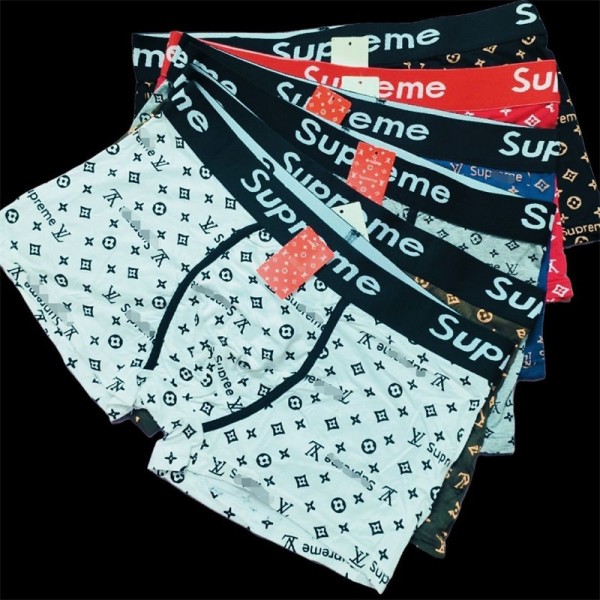 ブランド Supreme ボクサーパンツ メンズ 下着 シュプリーム メンズ 前開き ボクサーパンツ メンズ セット 男性 下着 ボクサーブリーフ おしゃれ メンズ パンツ 下着ボクサー M - 2XL