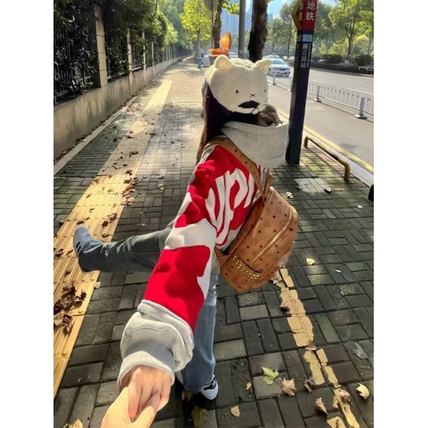 Supreme シュプリームスウェットハイブランド秋冬ブランドトレーナー裏起毛ハイブランド秋冬服パーカースウェット偽物 男女兼用