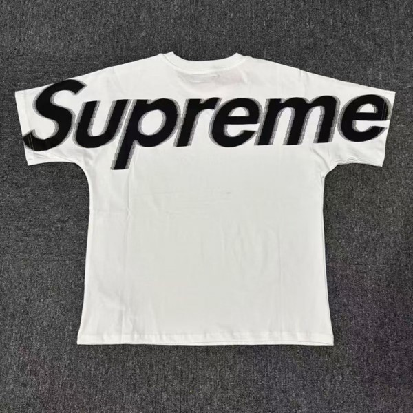 Supreme シュプリームブランドtシャツオーバーサイズ夏tシャツブランドかわいいハイブランド半袖tシャツ男女兼用20代 30代40代tシャツ 激安パロディ