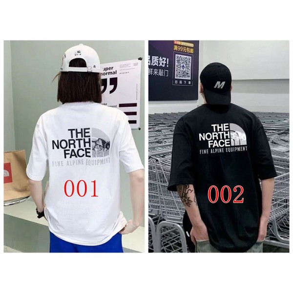 ザノースフェイス THE NORTH FACEブランドtシャツ上着カジュアルブランド 服 コピー 激安屋Tシャツカットソーペアカップル大人の上質Tシャツ