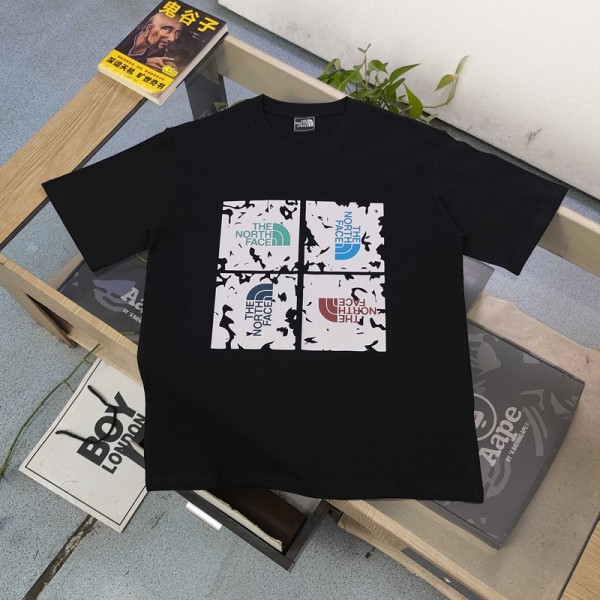 ザノースフェイス THE NORTH FACEブランドtシャツカットソー コピーtシャツハイブランド夏Tシャツカットソーペアカップル20代 30代40代tシャツ 激安パロディS-5XL